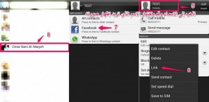 link facebook to contacts 2