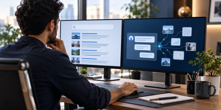 ما الفرق بين SEO وGEO في التسويق الرقمي
