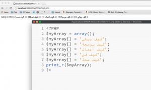 كيفية التعامل مع “المصفوفات” Arrays