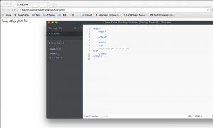 كيفية إنشاء أول صفحة ويب باستخدام HTML