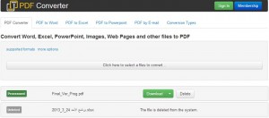 طريقة تحويل أي مستند وورد أو إكسل أو باوربوينت لملف بصيغة PDF