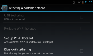 كيفية استخدام جهاز أندرويد لبث شبكة لاسلكية (Wi-Fi)
