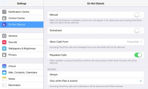 كيفية حصر استقبال المكالمات بمجموعة أشخاص من اختيارك على iOS 7
