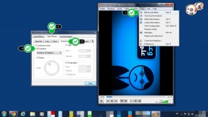كيفية تدوير مقاطع الفيديو على مشغل VLC