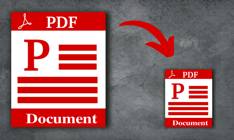 تقليل حجم ملفات PDF بدون برامج